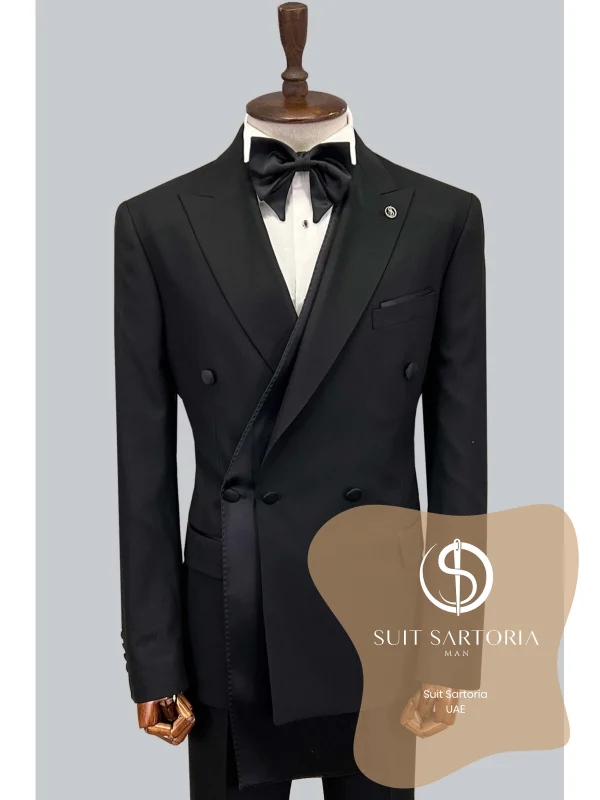 Suit Sartoria Black Tuxedo