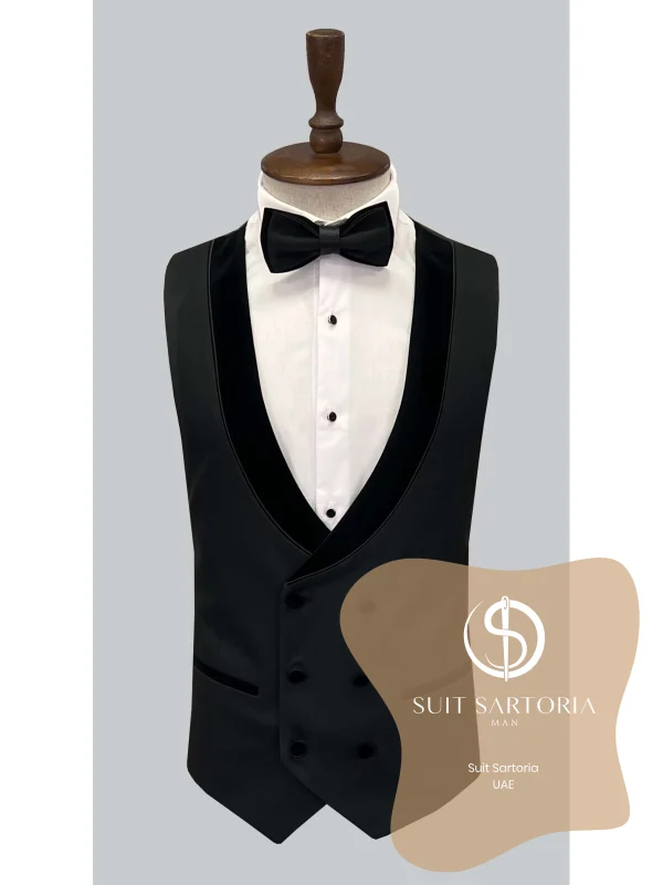 Suit Sartoria Black Tuxedo