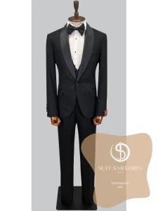 suit sartoria uae black tuxedo nG60XQ