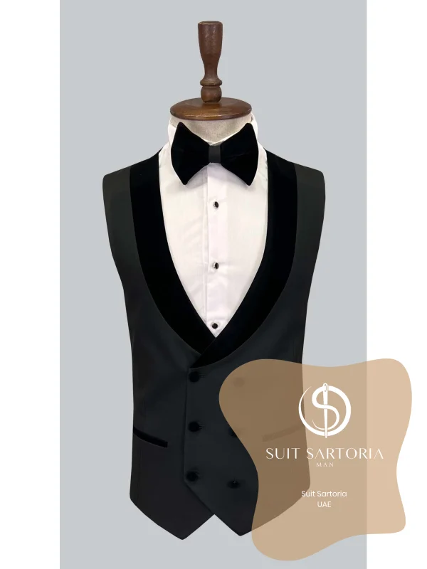 Suit Sartoria Black Tuxedo