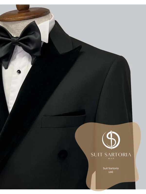 Suit Sartoria Black Tuxedo