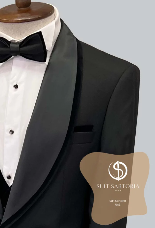 Suit Sartoria Black Tuxedo