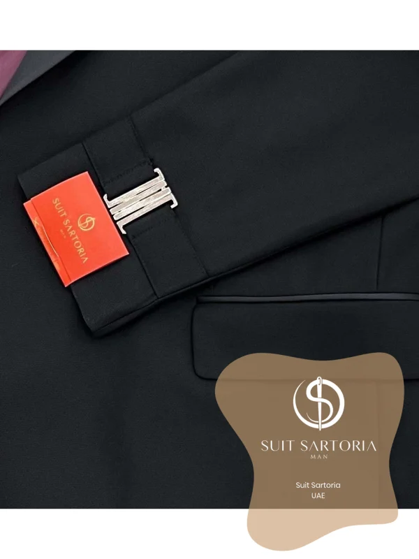 Suit Sartoria Black Tuxedo