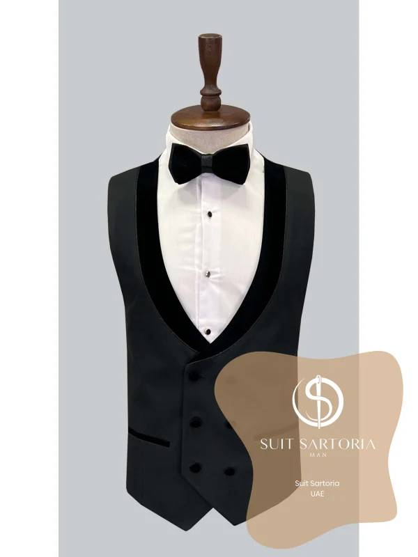 Suit Sartoria Black Tuxedo