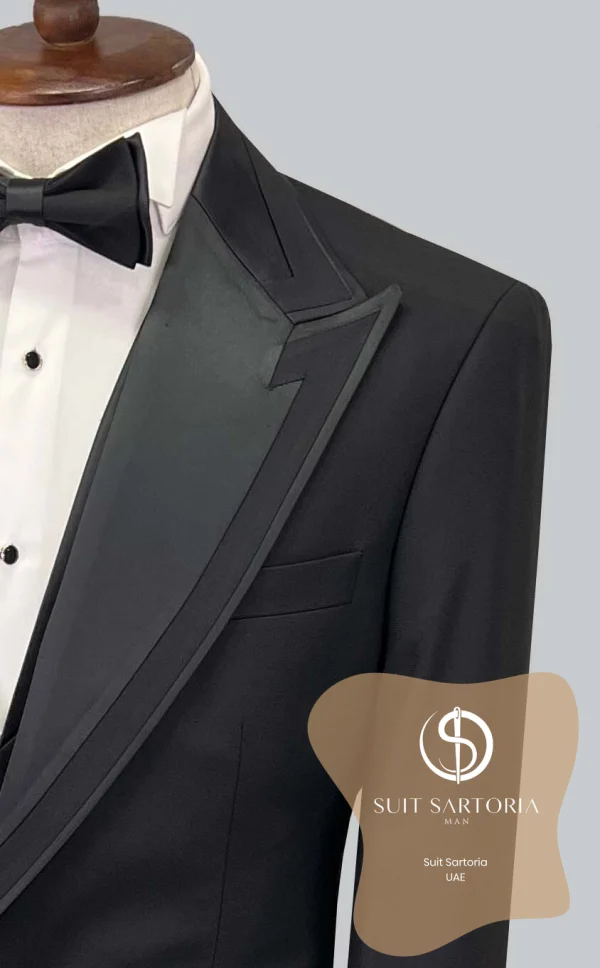 Suit Sartoria Black Tuxedo