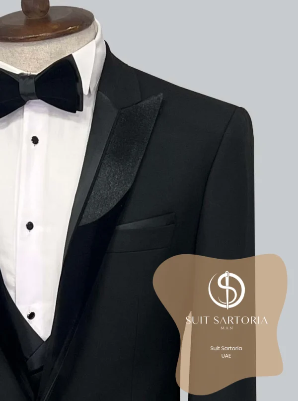 Suit Sartoria Black Tuxedo