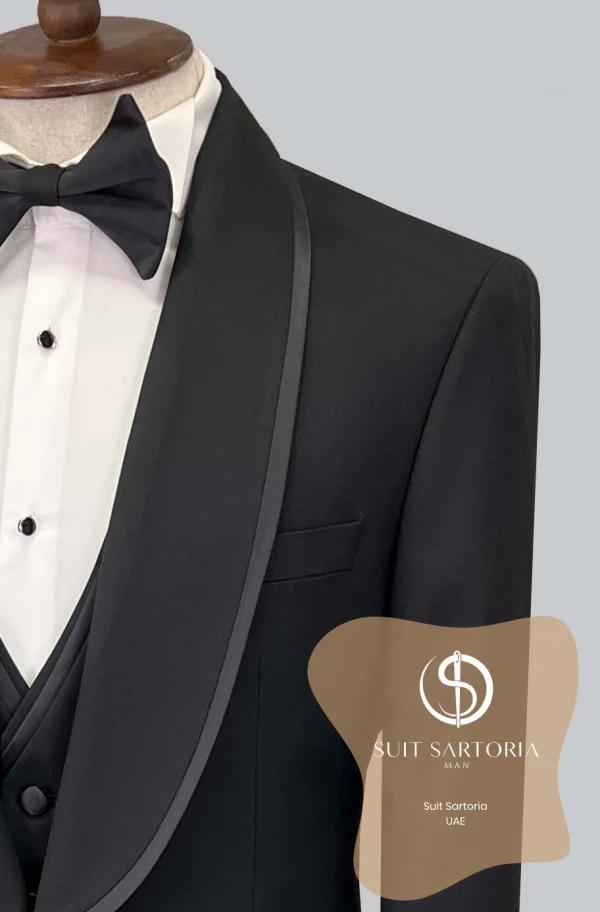 Suit Sartoria Black Tuxedo