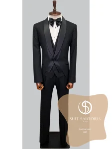 suit sartoria uae black tuxedo vrJMKN