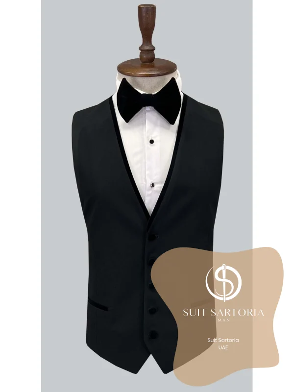 Suit Sartoria Black Tuxedo