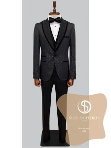 suit sartoria uae black tuxedo xuf92R