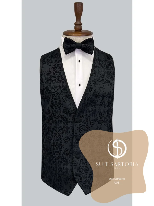 Suit Sartoria Black Tuxedo