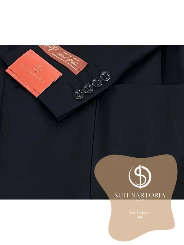 Suit Sartoria Black Wool Suit