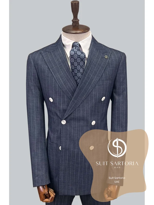 Suit Sartoria Blue Double Breased Suit