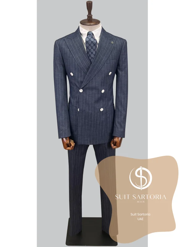 Suit Sartoria Blue Double Breased Suit