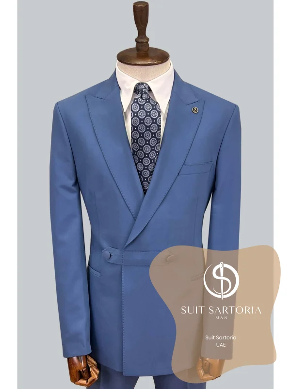 Suit Sartoria Blue Double Breasted Suit