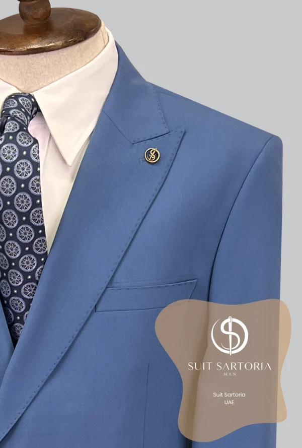 Suit Sartoria Blue Double Breasted Suit