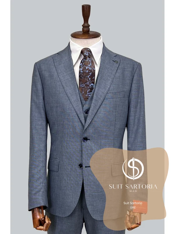 Suit Sartoria Blue Wool Suit