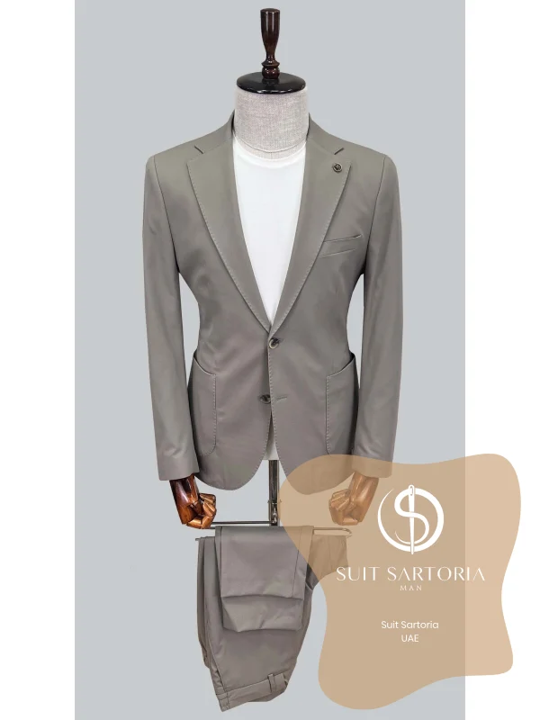 Suit Sartoria Brown Polyamid Sport Suit