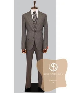 suit sartoria uae brown suit 8DCUkZ