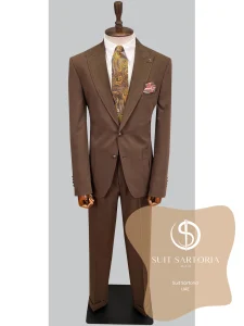 suit sartoria uae brown suit NKinRN