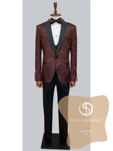 suit sartoria uae brown tuxedo TDqIn3