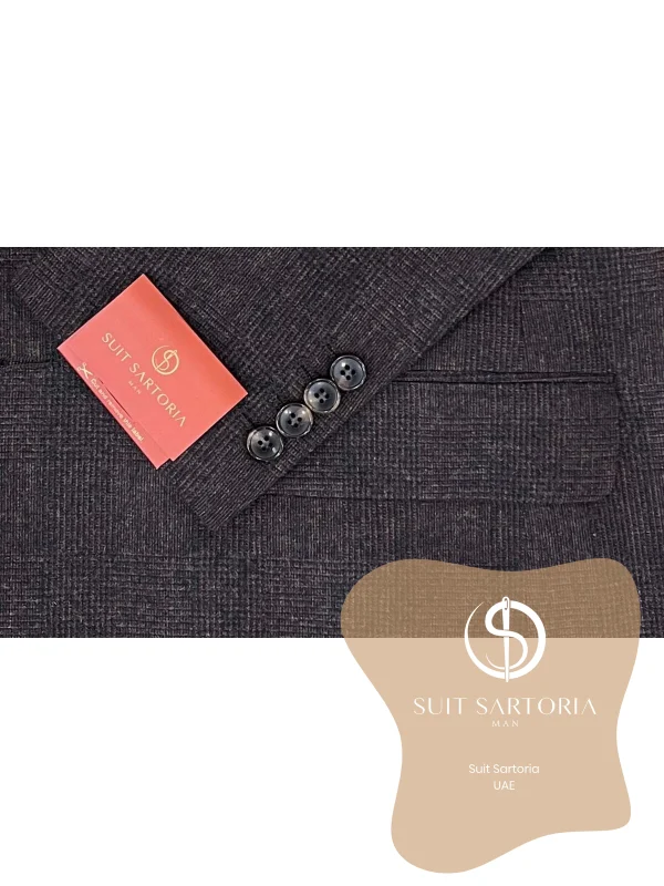 Suit Sartoria Brown Wool Suit