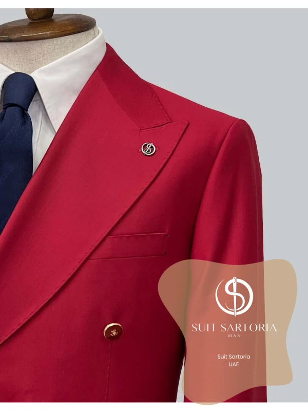 Suit Sartoria Claret Red Suit