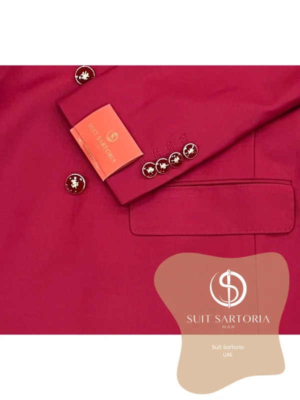 Suit Sartoria Claret Red Suit