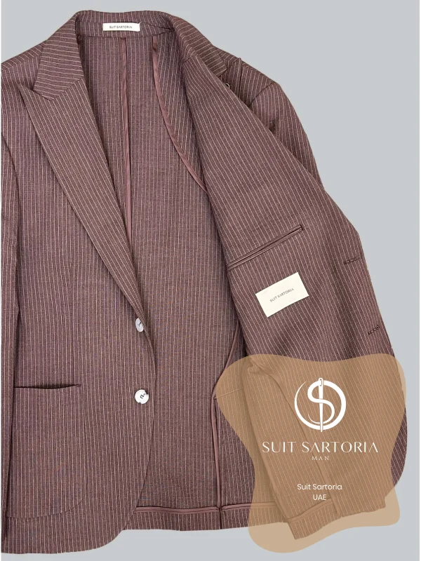 Suit Sartoria Claret Red Suit