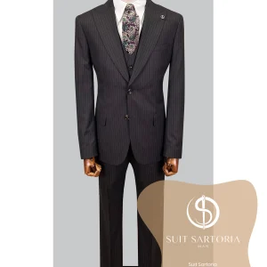 Suit Sartoria Dark Brown Suit