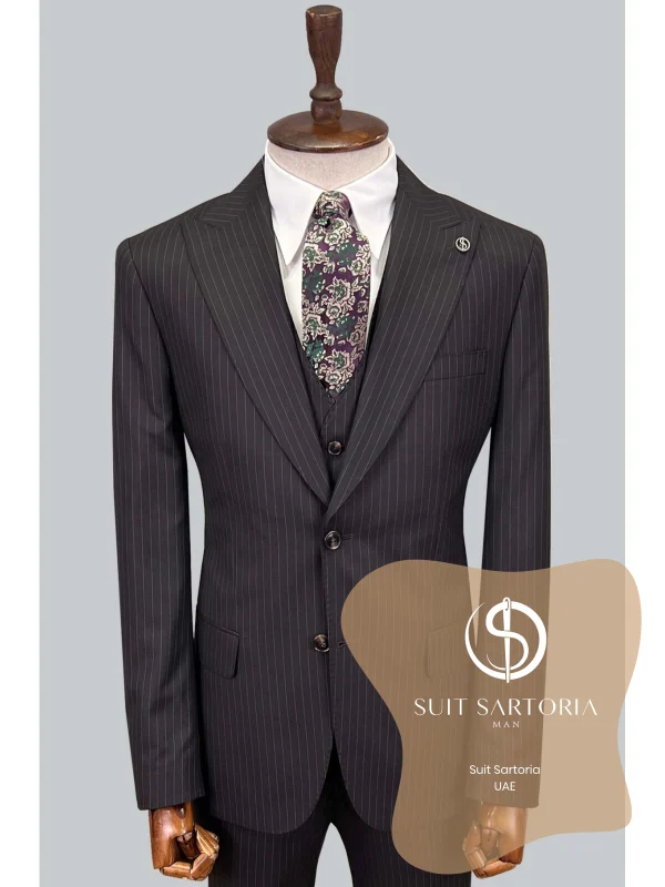 Suit Sartoria Dark Brown Suit