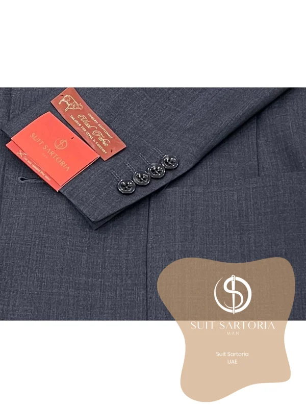 Suit Sartoria Dark Grey Wool Suit