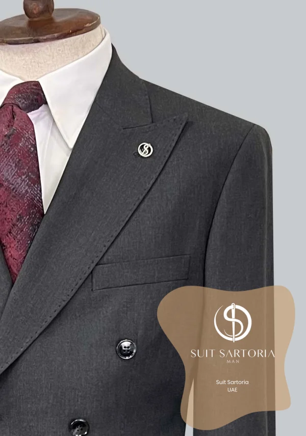 Suit Sartoria Dark Grey Wool Suit