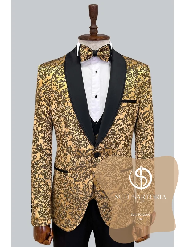 Suit Sartoria Gold Tuxedo