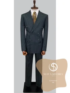 suit sartoria uae green double breasted suit o6uXEn