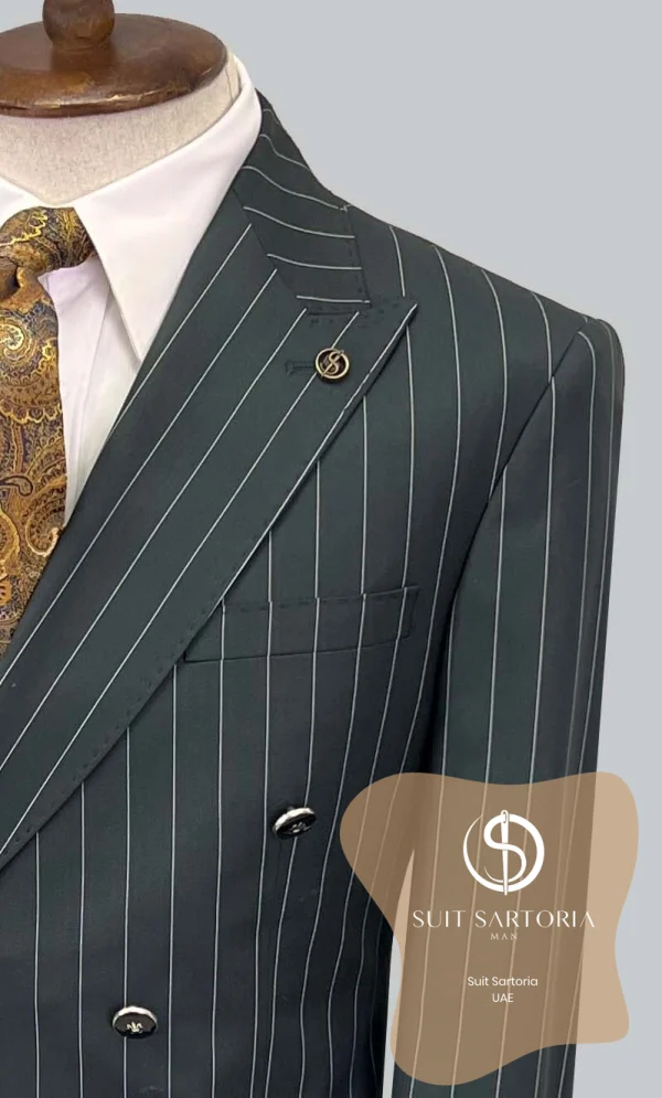 Suit Sartoria Green Double Breasted Suit