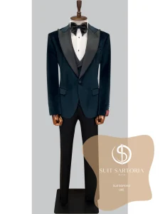 suit sartoria uae green velvet tuxedo 8J85gk