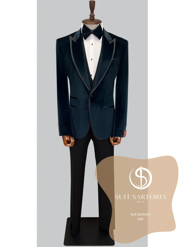 Suit Sartoria Green Velvet Tuxedo