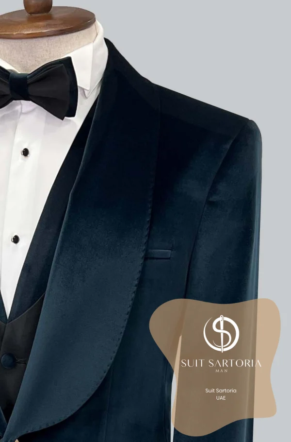 Suit Sartoria Green Velvet Tuxedo