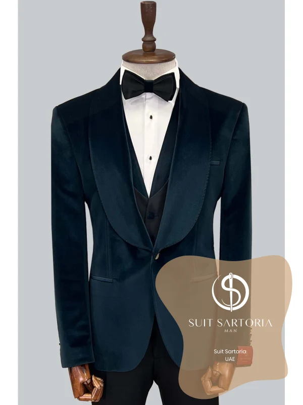 Suit Sartoria Green Velvet Tuxedo