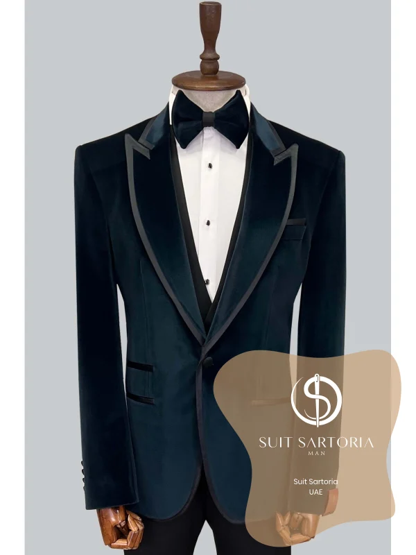 Suit Sartoria Green Velvet Tuxedo