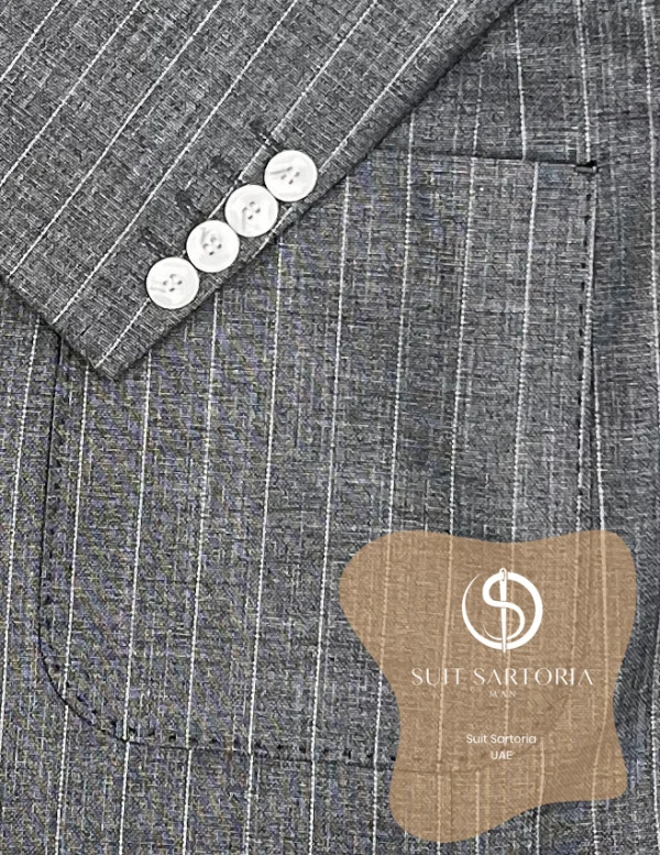 Suit Sartoria Grey Double Breased Suit