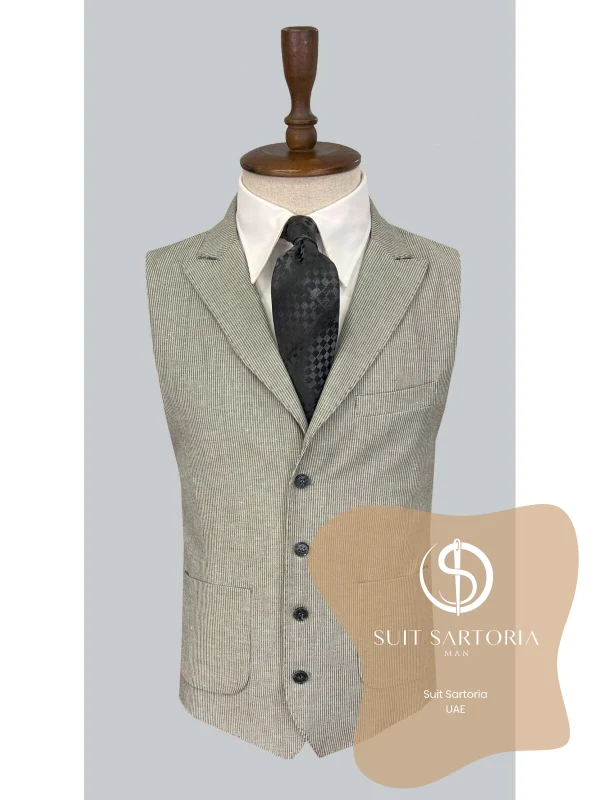 Suit Sartoria Grey Linen Suit