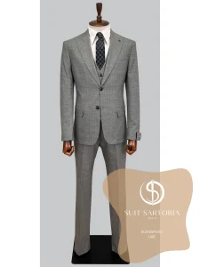 suit sartoria uae grey suit RKg55y