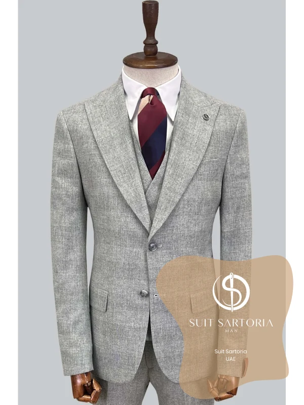 Suit Sartoria Grey Wool Suit