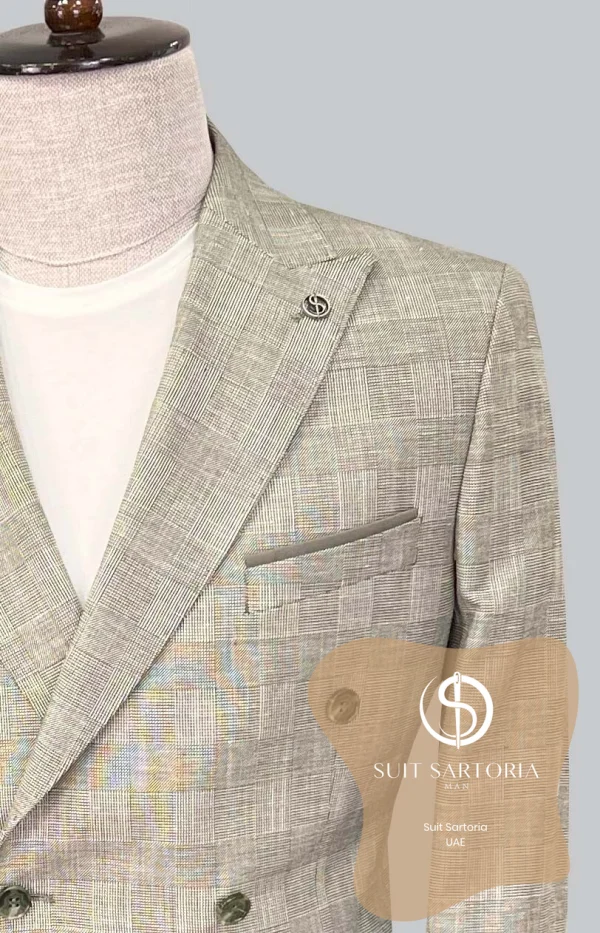 Suit Sartoria Khaki Linen Suit