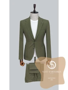 suit sartoria uae khaki sports suit X95Hd1