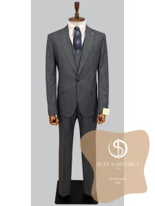 suit sartoria uae koyu gri takim elbise IWxHgr