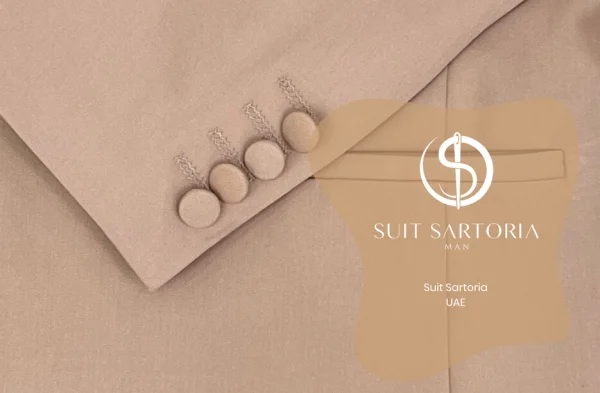 Suit Sartoria Light Brown Double Breasted Suit