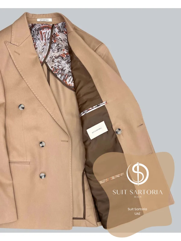 Suit Sartoria Light Brown Suit